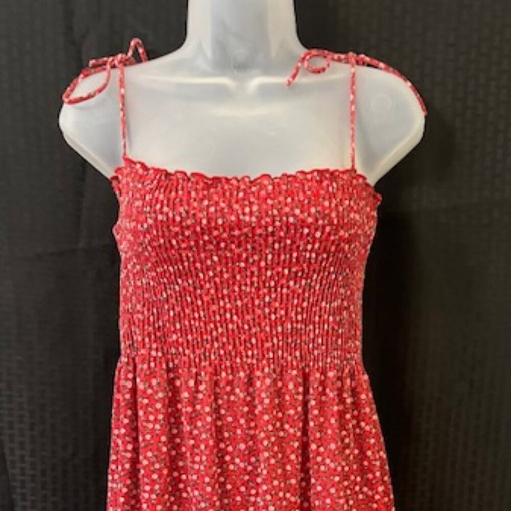 Cute Flower Dress ~ Straps that Tie